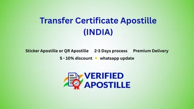 Transfer / Leaving Certificate Apostille — e-Apostille (QR) & Sticker MEA apostille for Indian school Transfer or Leaving Certificates (TC)